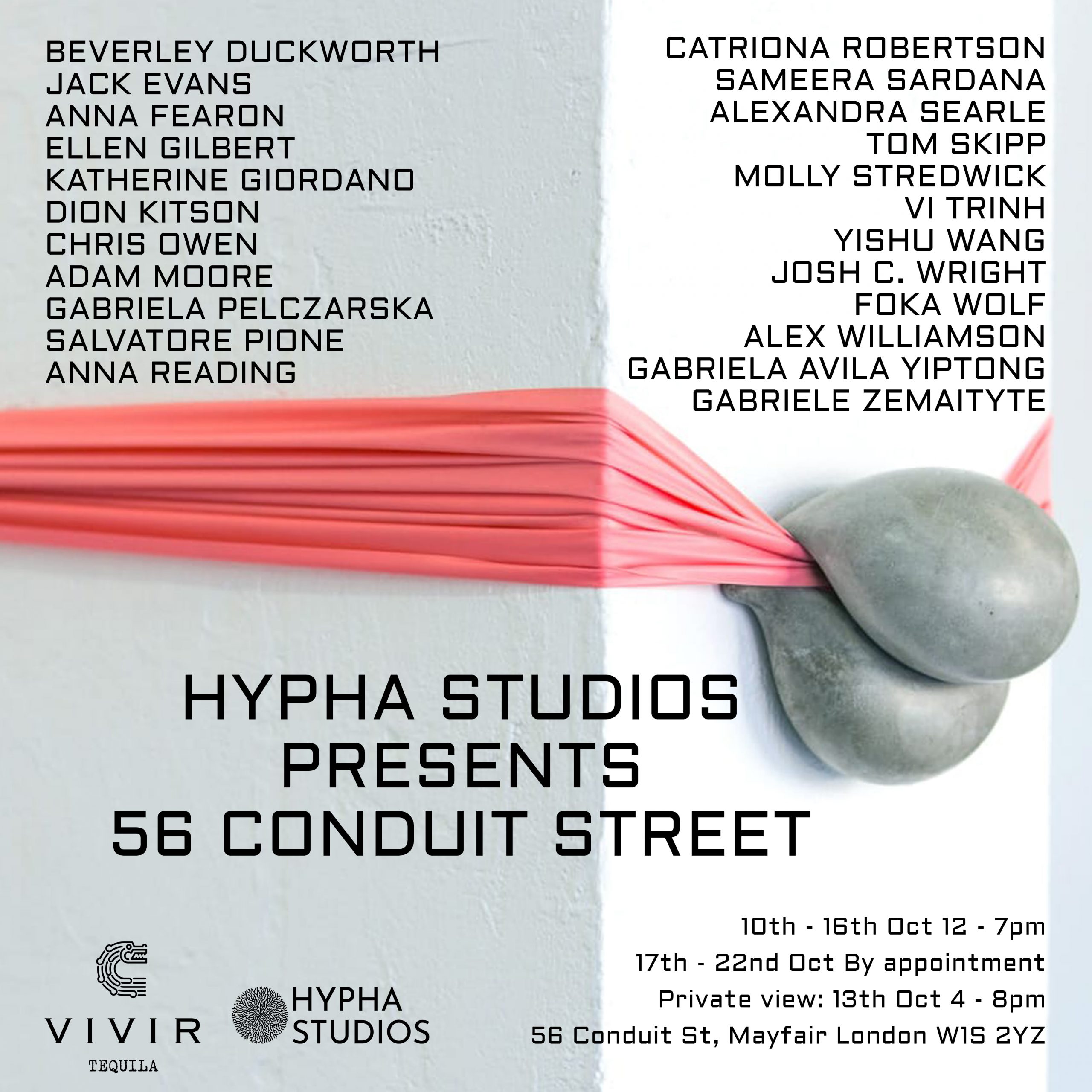 Hypha Studios presents 56 Conduit Street Hypha Studios