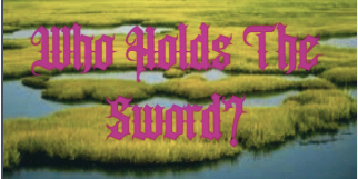 Who holds the sword? - an exhibition curated by Isobel Atacus, Flora Bradwell and Lindsey Mclean